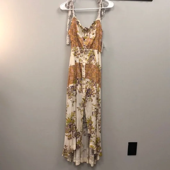 $148 NWT Free PeopleAnthropologie Love Boy Maxi Dress women size Small 0